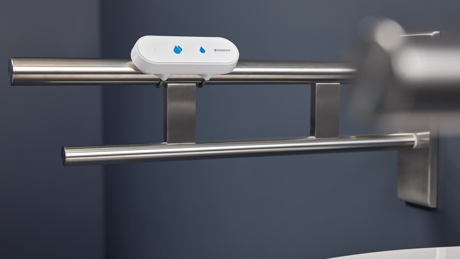 Télécommande Geberit pour déclenchement de WC par Bluetooth® Télécommande Geberit pour déclenchement de WC par Bluetooth®