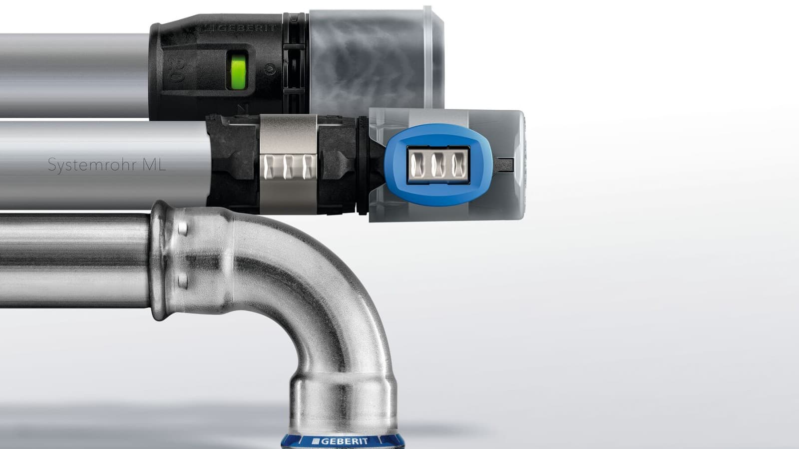 Système d'alimentation avec couvercle de protection pour l'hygiène de l'eau potable - Mapress - FlowFit - Mepla - PushFit Système d'alimentation avec couvercle de protection pour l'hygiène de l'eau potable - Mapress - FlowFit - Mepla - PushFit